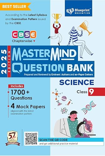 CBSE question bank class 9 Science by Mastermind for 2025