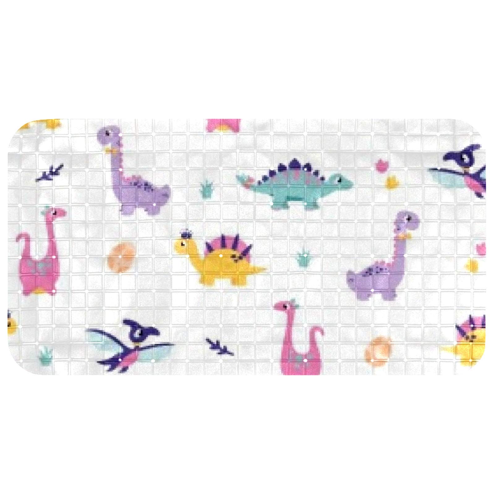 Tapis de douche anti-glissade Bennigiry évacuation d'eau rapide