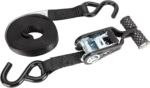 Miniatura 3 de Performance Tool W1873 - Correas de amarre SecureX, paquete de 4 unidades, 1 pulgada x 15 pies, correas de trinquete resistentes para asegurar