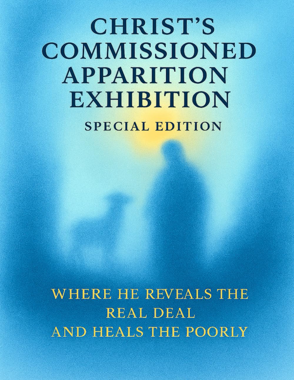 CHRIST’S COMMISSIONED APPARITION EXHIBITION: Special Edition Where He Reveals The Real Deal and Heals the Poorly (THE ULTIMATE PRESENCE)