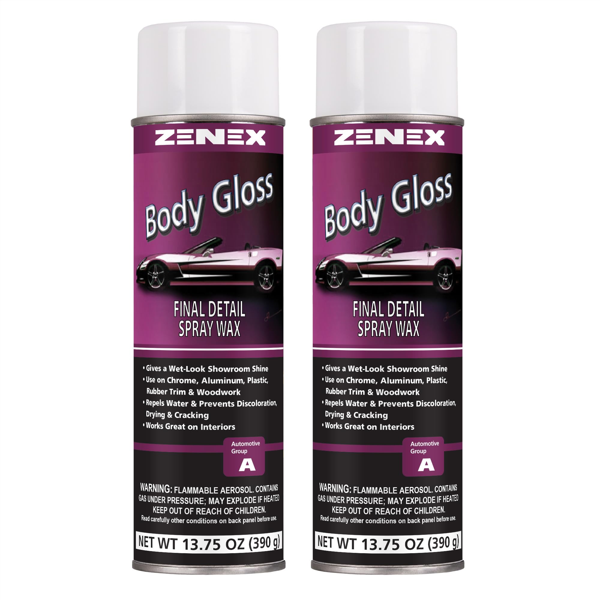 Amazon.com: Zenex Body Gloss Final Detail Spray Wax - High