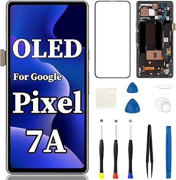 OLED for Google Pixel 7A Screen Replacement with Frame