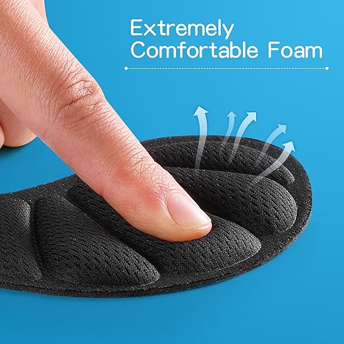 Miniatura 4 de Almohadillas para el talón para zapatos sueltos, almohadillas para zapatos demasiado grandes, evita que el talón se resbale agarre forros para