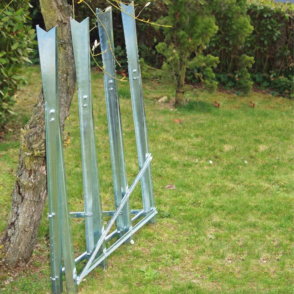 Chevalet de sciage pliable en acier