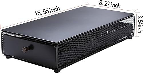 Miniatura 9 de Rice rat Vertuo - Cajón para cápsula para Nespresso con vidrio clase-30 cápsulas