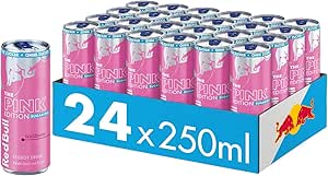 Red Bull Rosa Energy Drink Edición Primavera (sin azúcar) - Paquete de ...