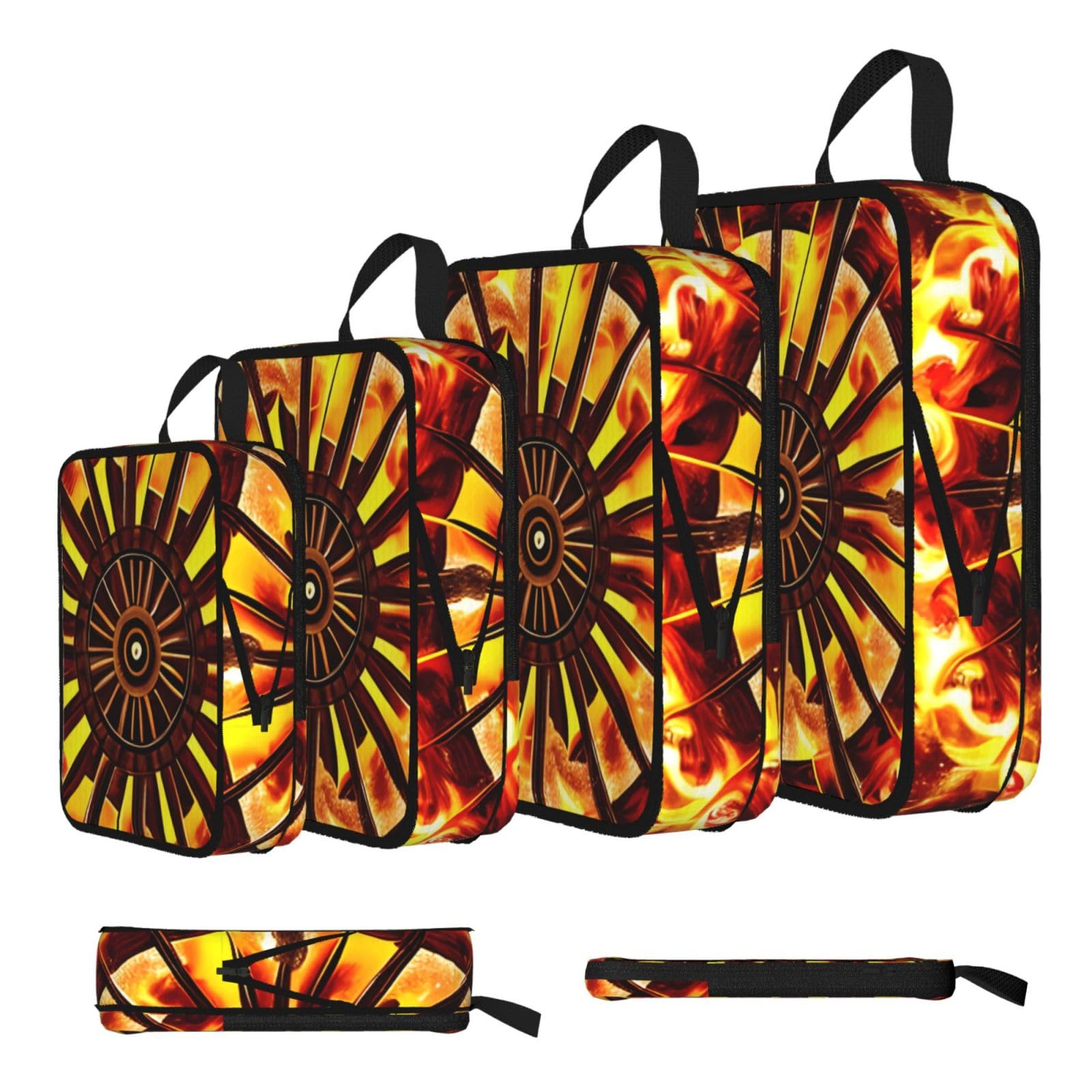 Turning the flame Compression Packing Cubes 4 Piece Set