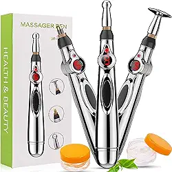 Caneta Elétrica Meridians Para Acupuntura, Caneta Eletrônica de Massagem Automática de Agulha, Ferramenta para Alívio da Dor
