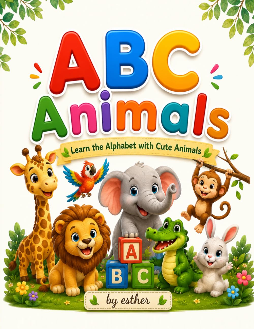 ABC Animals: Learn the Alphabet with Cute Animals