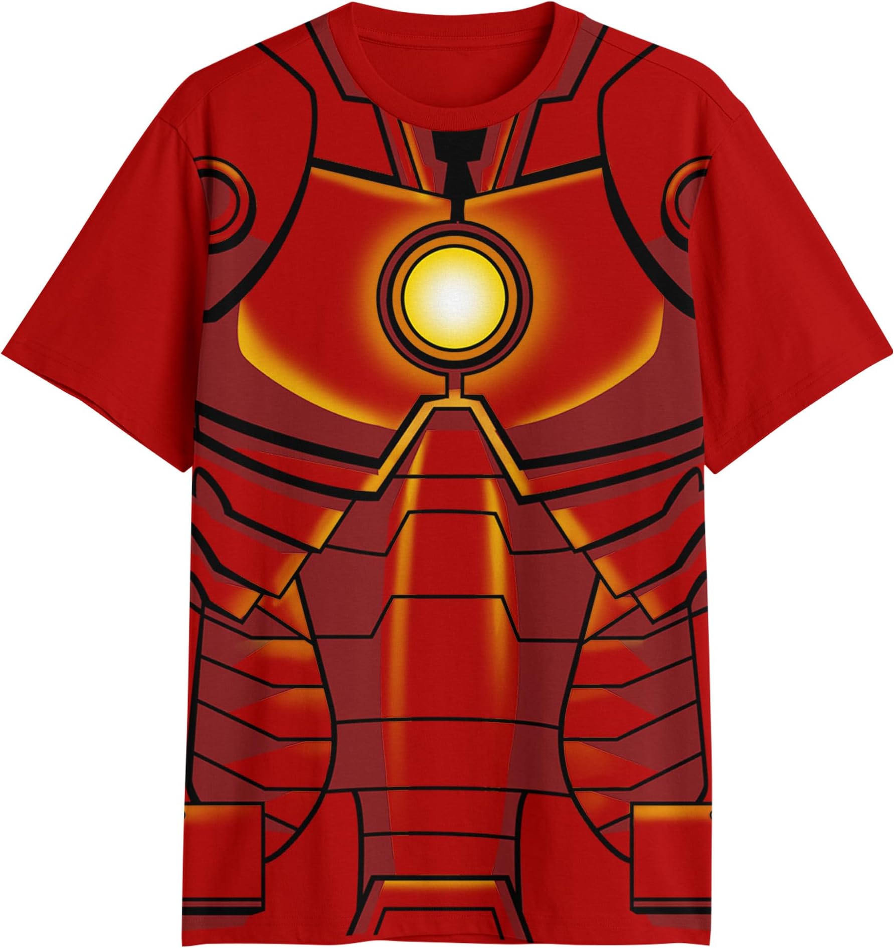 Iron Man Tony Stark Costume Suit Adult T-Shirt