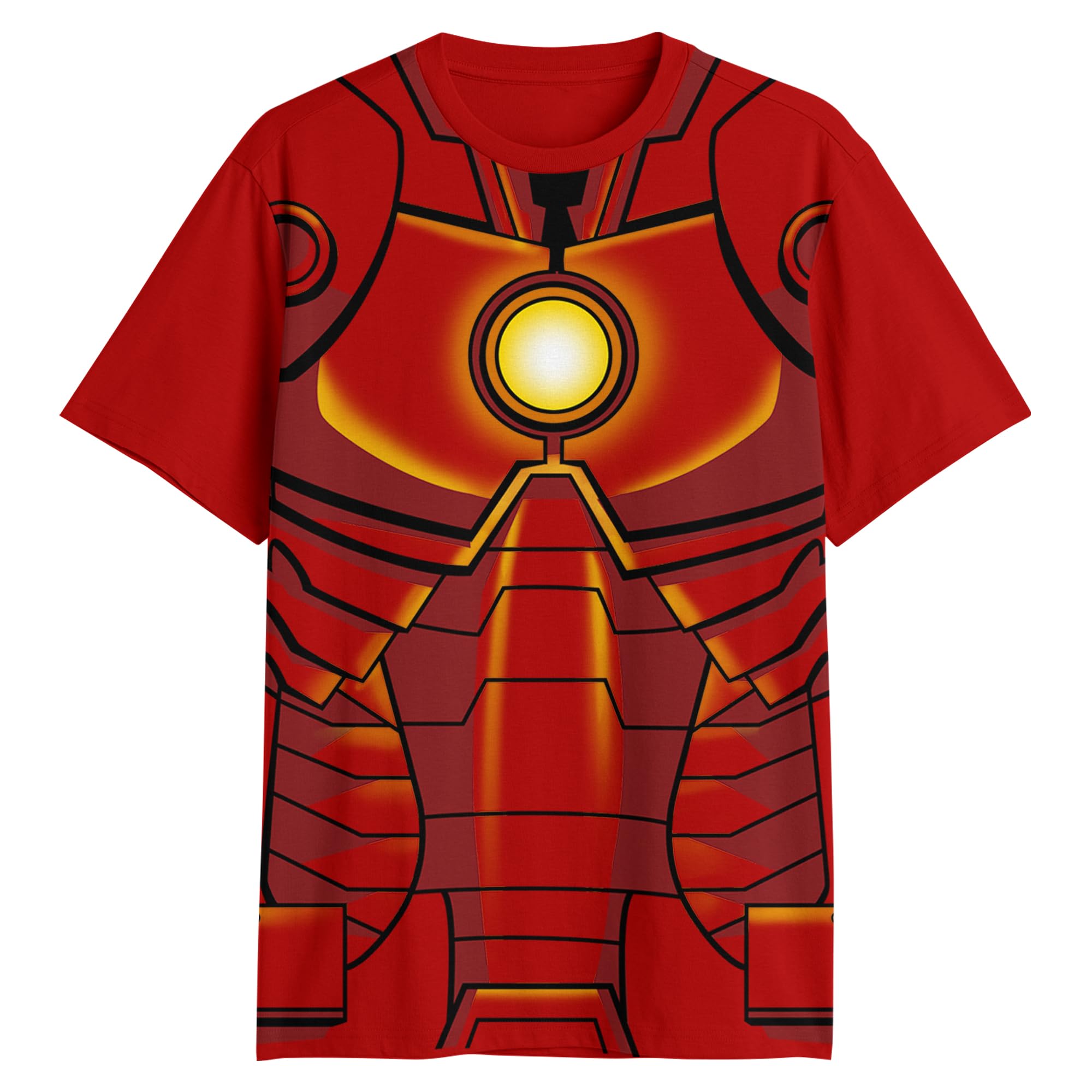 Iron Man Tony Stark Costume Suit Adult T-Shirt