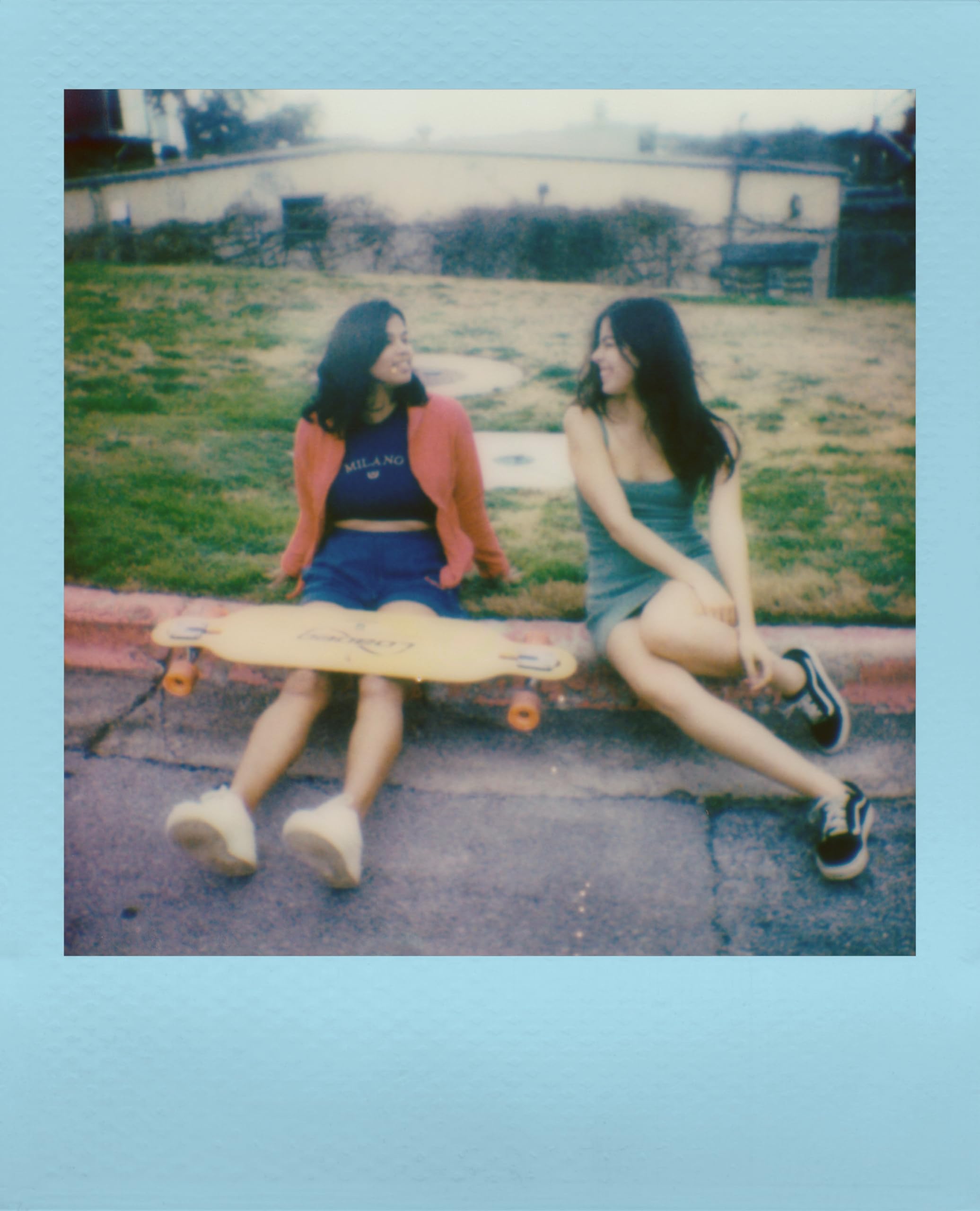 Polaroid Kolorowa folia do Go - niebieskie ramki - kompatybilna tylko z aparatem Polaroid Go - 16 zdjęć (6376)