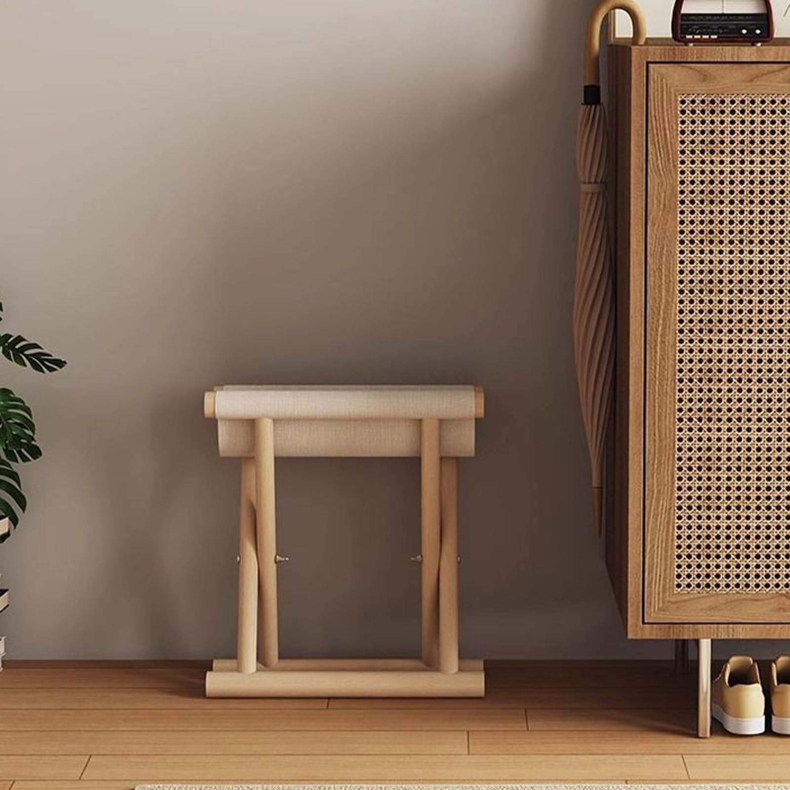 Generisch Klapphocker,Tragbarer Falthocker - Sitzhocker Für Angeln Camping Garten Wohnzimmer Küche Haushalt Outdoor-Aktivitäten Mit Tragbarer Design