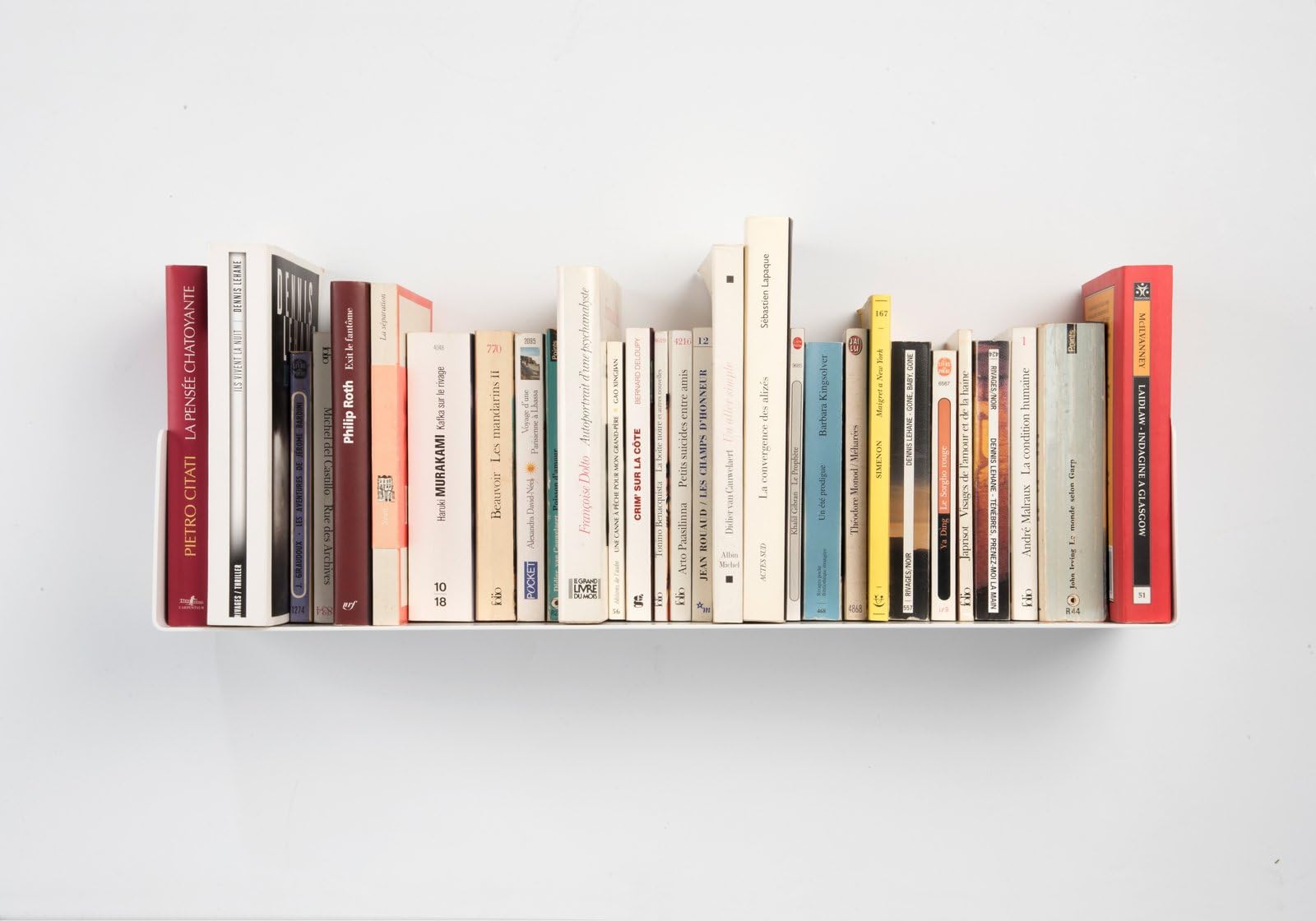 TEEbooks - BOOKSHELVES - STEEL - WHITE - 60x15x15cm