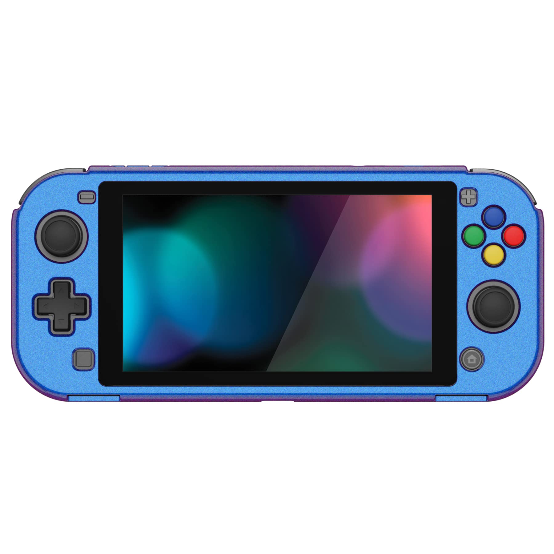 playvital Case for Switch Lite Cover Joycon-Chameleon Blue Purple