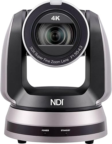 Miniatura 2 de Lumens VC-A71P 8MP 4K UHD 12G-SDI/HDMI 2.0 IP PTZ Cámara, Negro