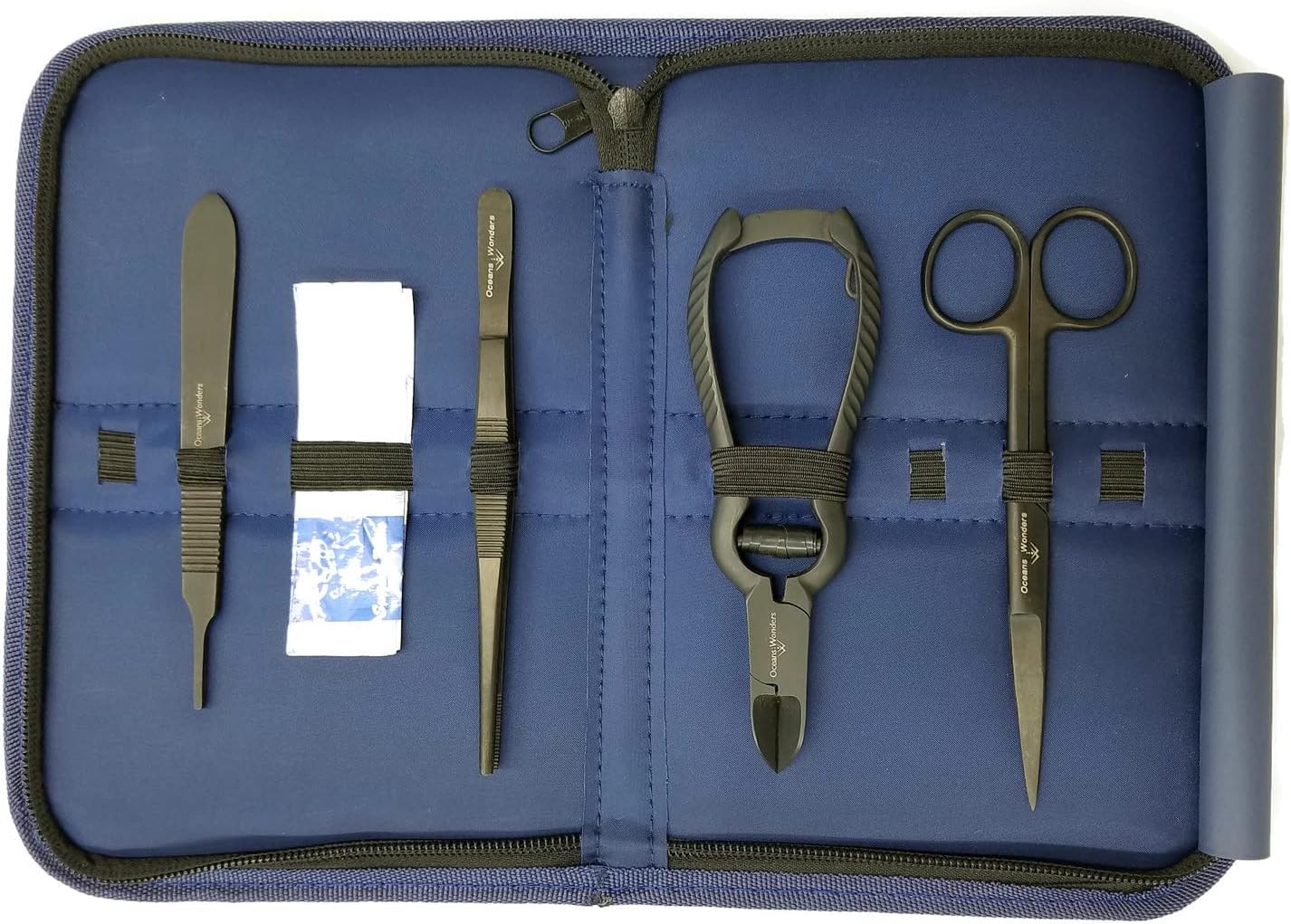 5.5 Black Oxide DIY Coral Propagation Frag Kit Blue Case