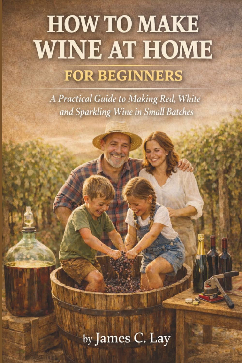 HOW TO MAKE WINE AT HOME FOR BEGINNERS