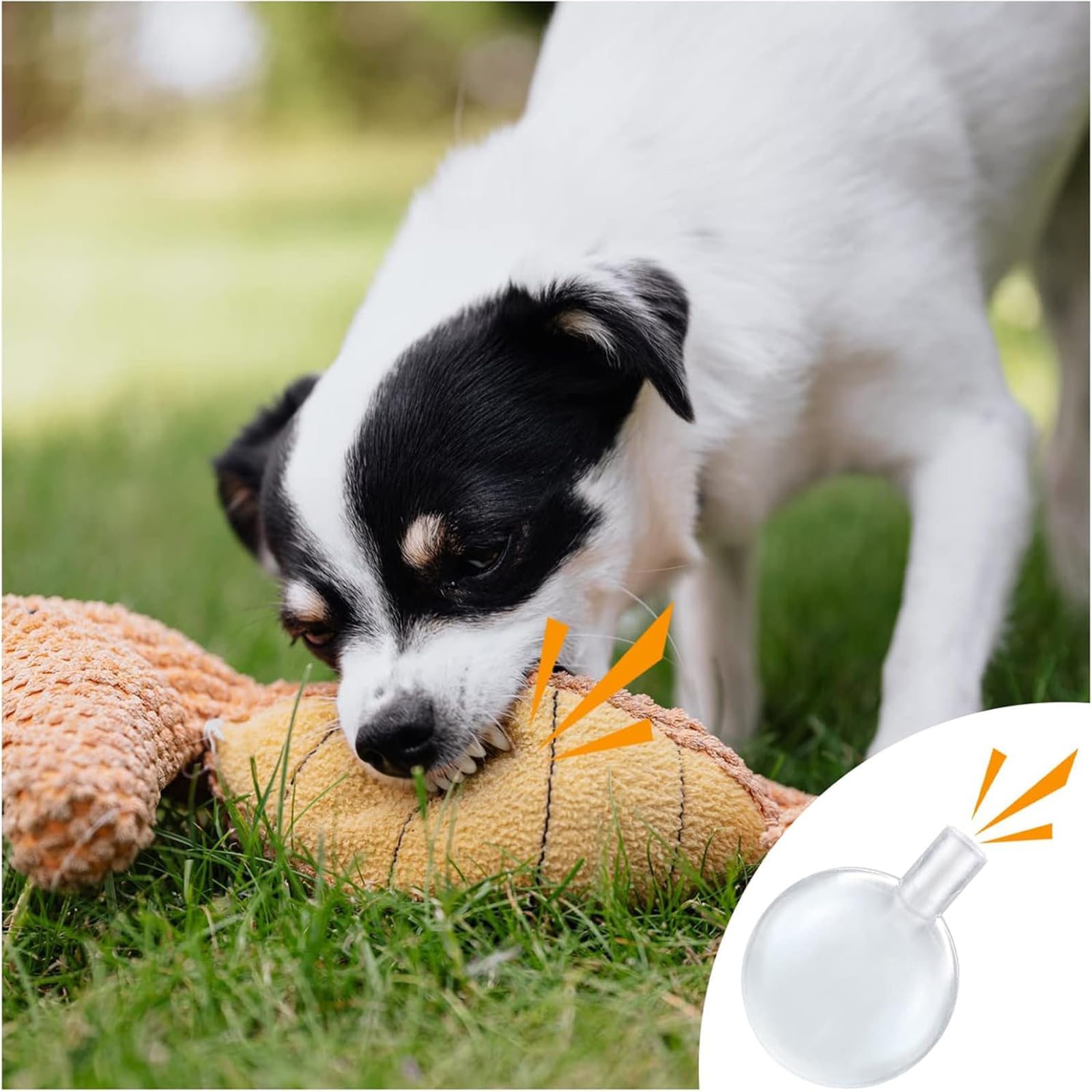 6 Pièces 35 mm Remplacement Jouet Squeakers,Sifflets Couineurs,Utilisé pour Les Jouets pour Chiens, Animaux Adaptés à l'Entretien