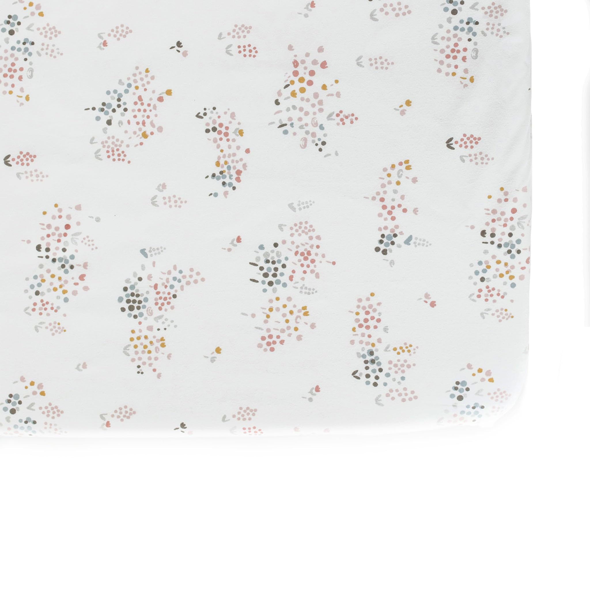 Pehr Crib Sheet, Flower Patch, Organic Cotton, 52" x 28" x 8"