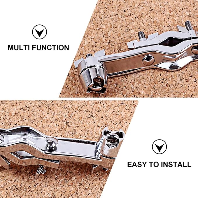 Clamp Multi-función para Batería Healeved Metal Plateado miniatura 7
