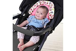 KAKIBLIN Toddler Head Holder for Car Seat and Infant Car Seat Insert, Pink