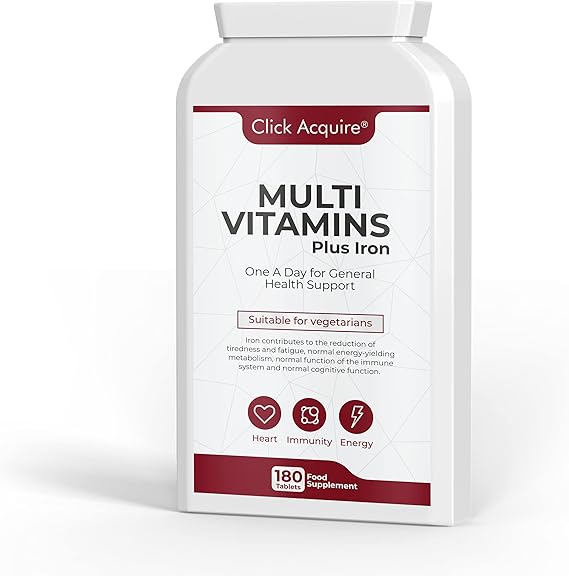 Multivitamins with Iron Adult Multi Vitamin Supplement Complete
