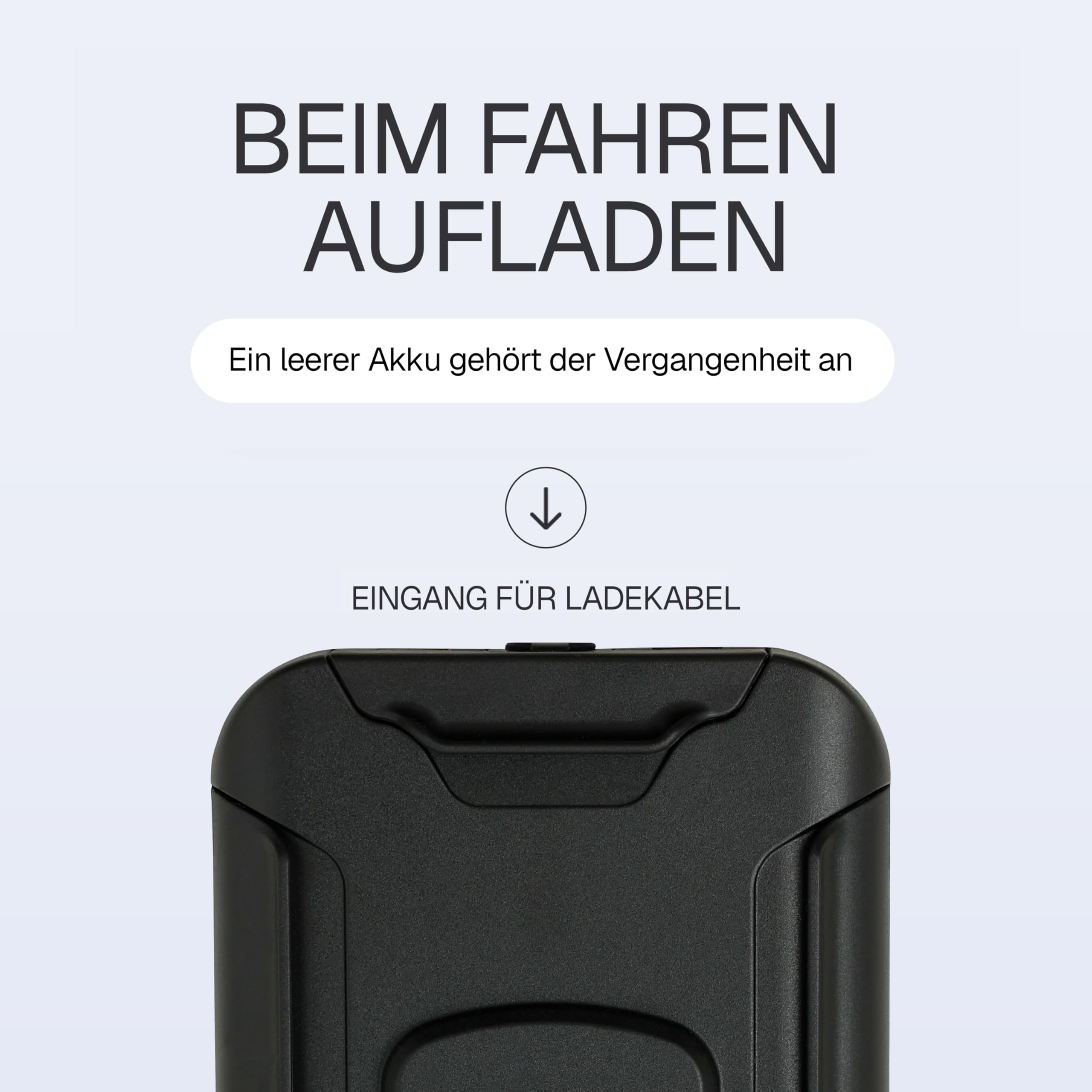 Wegman Handyhalterung Fahrrad Motorrad (Wasserdicht IP67) 360° Dreh & Kippbar, Touchscreen Bedienbar, Vibrationsdämpfend, Fahrradlenker, Smartphone Halterung für E-Bike, Rennrad, Roller & E-Scooter