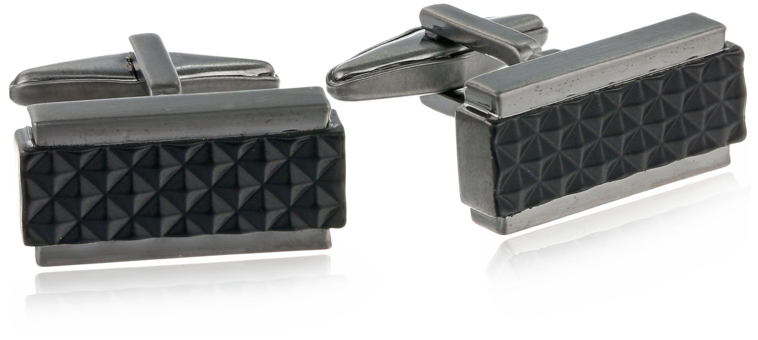 Kenneth Cole REACTION Men's Diamond Texured Cufflinks