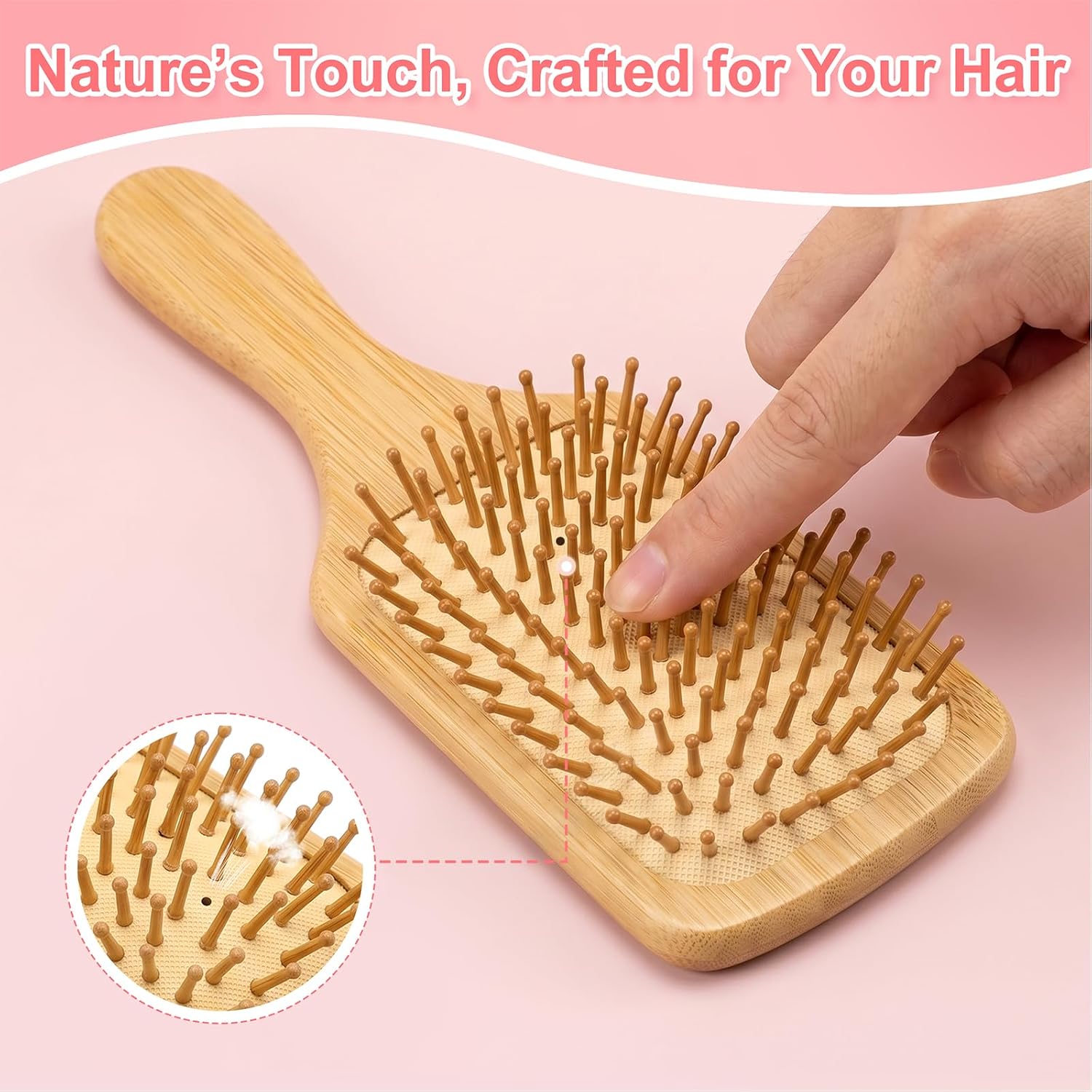 12 Set DIY Bamboo Hairbrush Painting Kit, Make Your Own Hand-Painted Wooden Hairbrush Craft Set with Brush Paints Palette Art Party Supplies for Girls Group DIY Activities Birthday Sleepover Parties