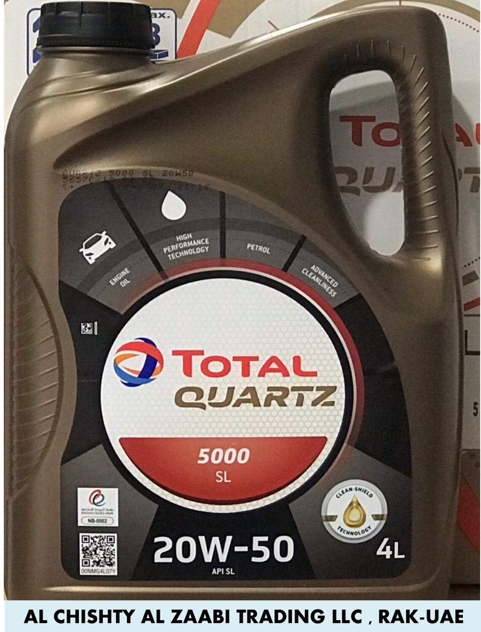 QUARTZ 5000SL MOTOR ENGINE OIL 20W50 4LTR