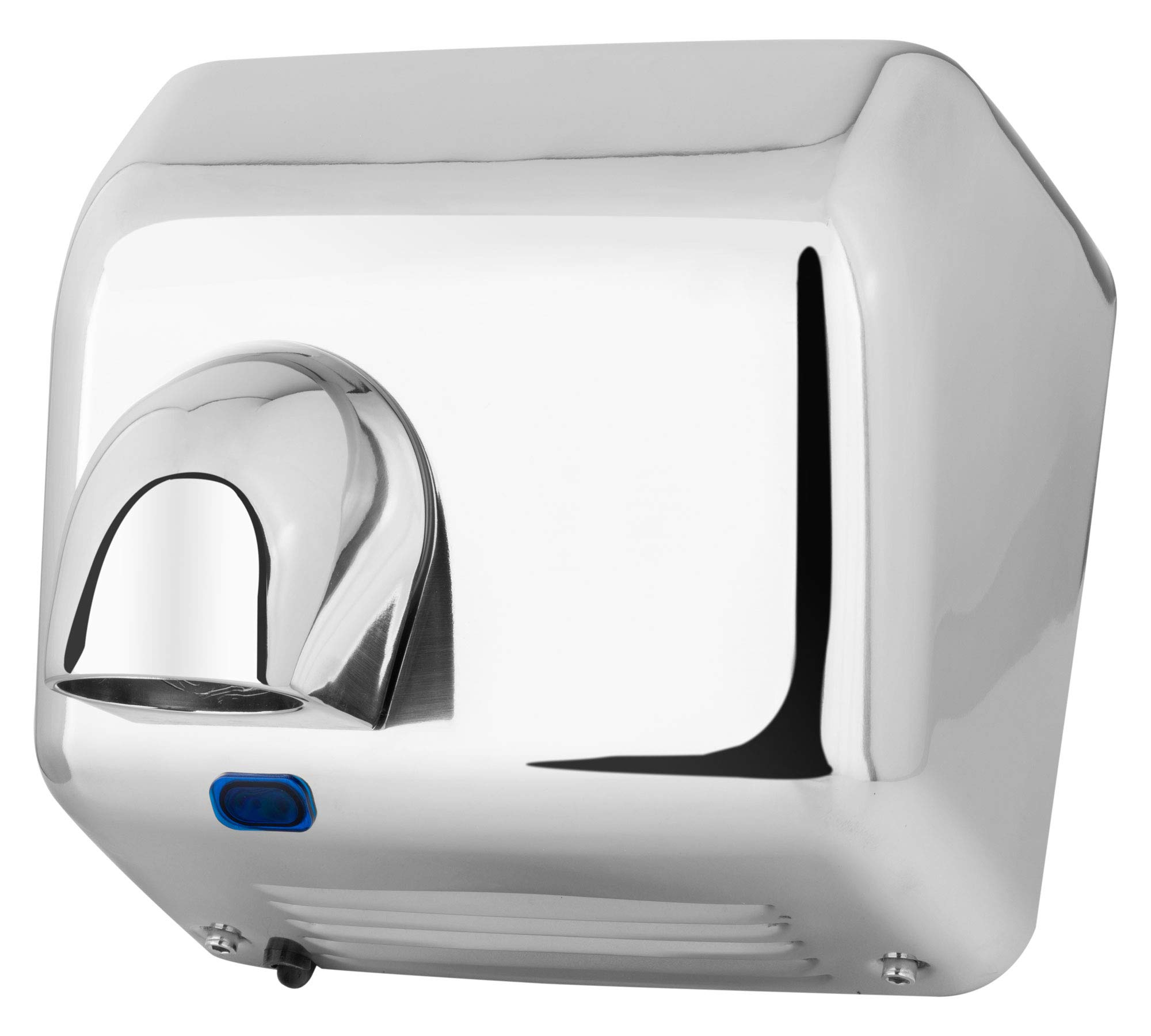 Stagecaptain HD-55A Dryboy Automatic Händetrockner zur Wandmontage - Automatischer Handtrockner mit Bewegungssensor - Leistung: 2300 Watt - Stabile Metallkonstruktion - Einfach zu montieren - Silber