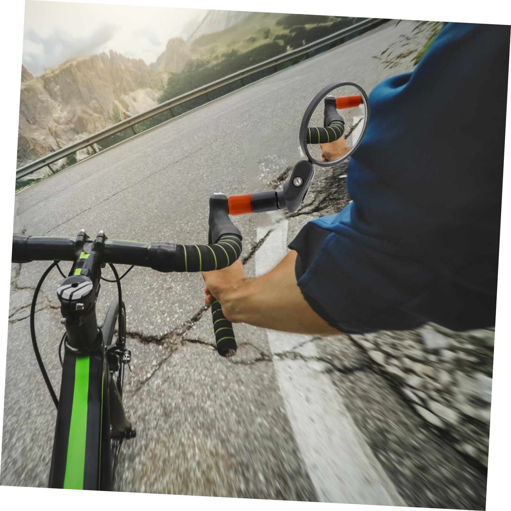 Sosoport 3sätze Verstellbarer Fahrradspiegel Rückspiegel Für Rennrad Mountainbike Und Einfache Anpassung Für Rücksicht Mit Werkzeug
