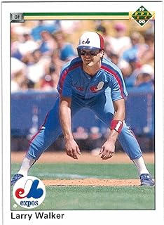 1990 Upper Deck Montreal Expos Team Set with Larry Walker RC & 2 Tim Raines - 34 Cards