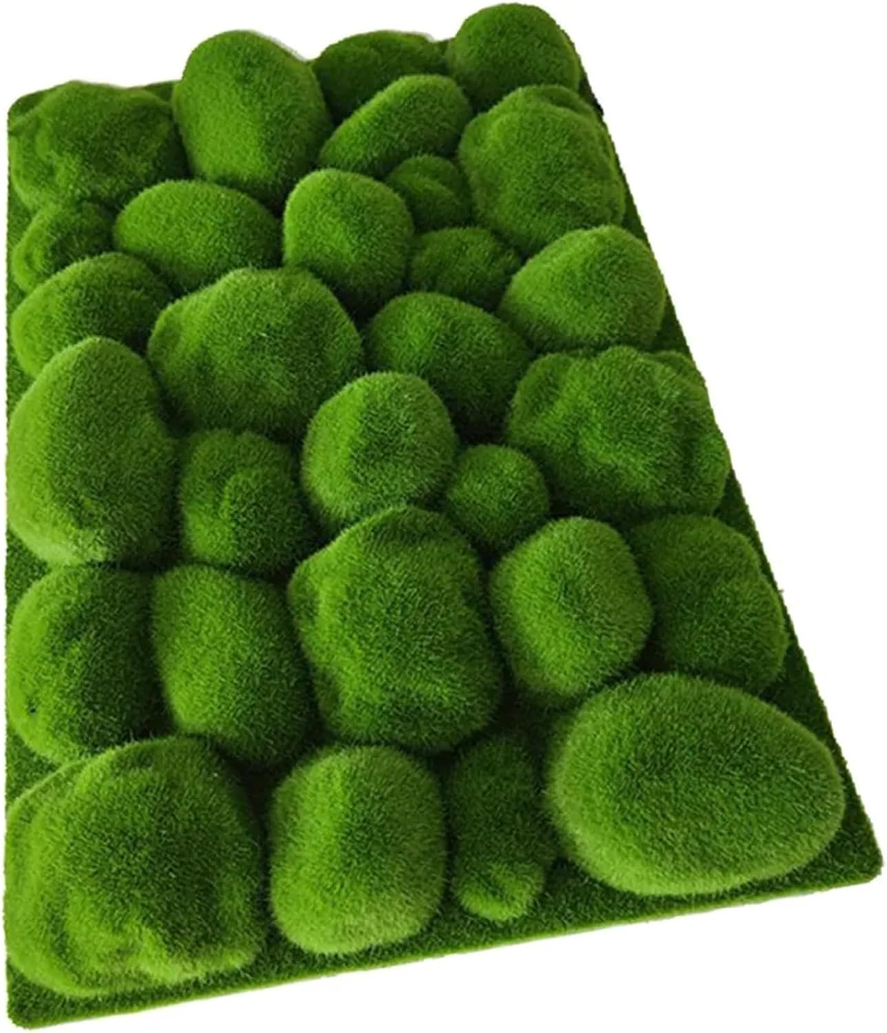 Artificial Moss Rocks Artificial Moss Decor Fake Lawn Lightweight Simulation Turf Garden Ornament Decorative DIY Micro