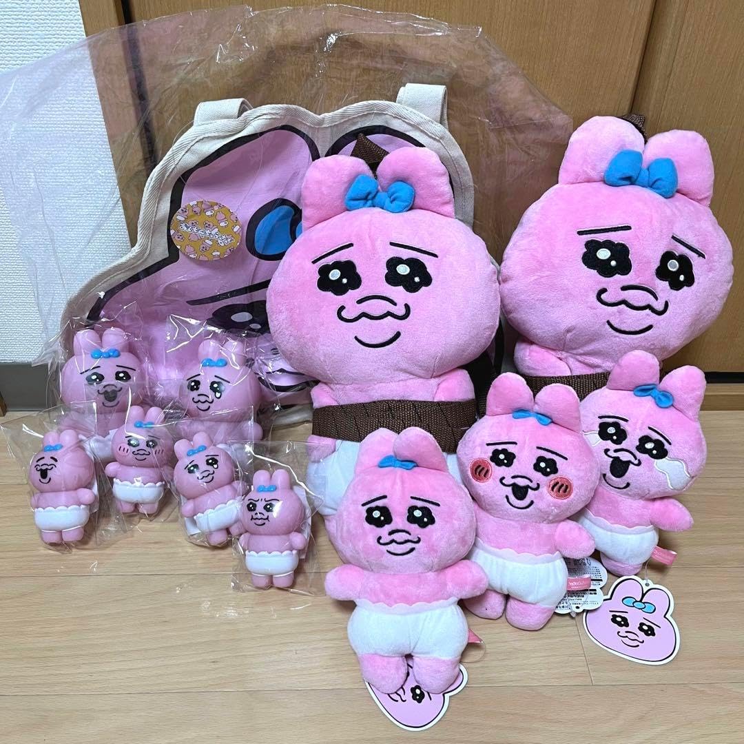 【んぽちゃむ】リュックサックぬいぐるみ3点まとめ買い 2026年最新】んぽちゃむ ぬいぐるみリュックの人気アイテム - メルカリ