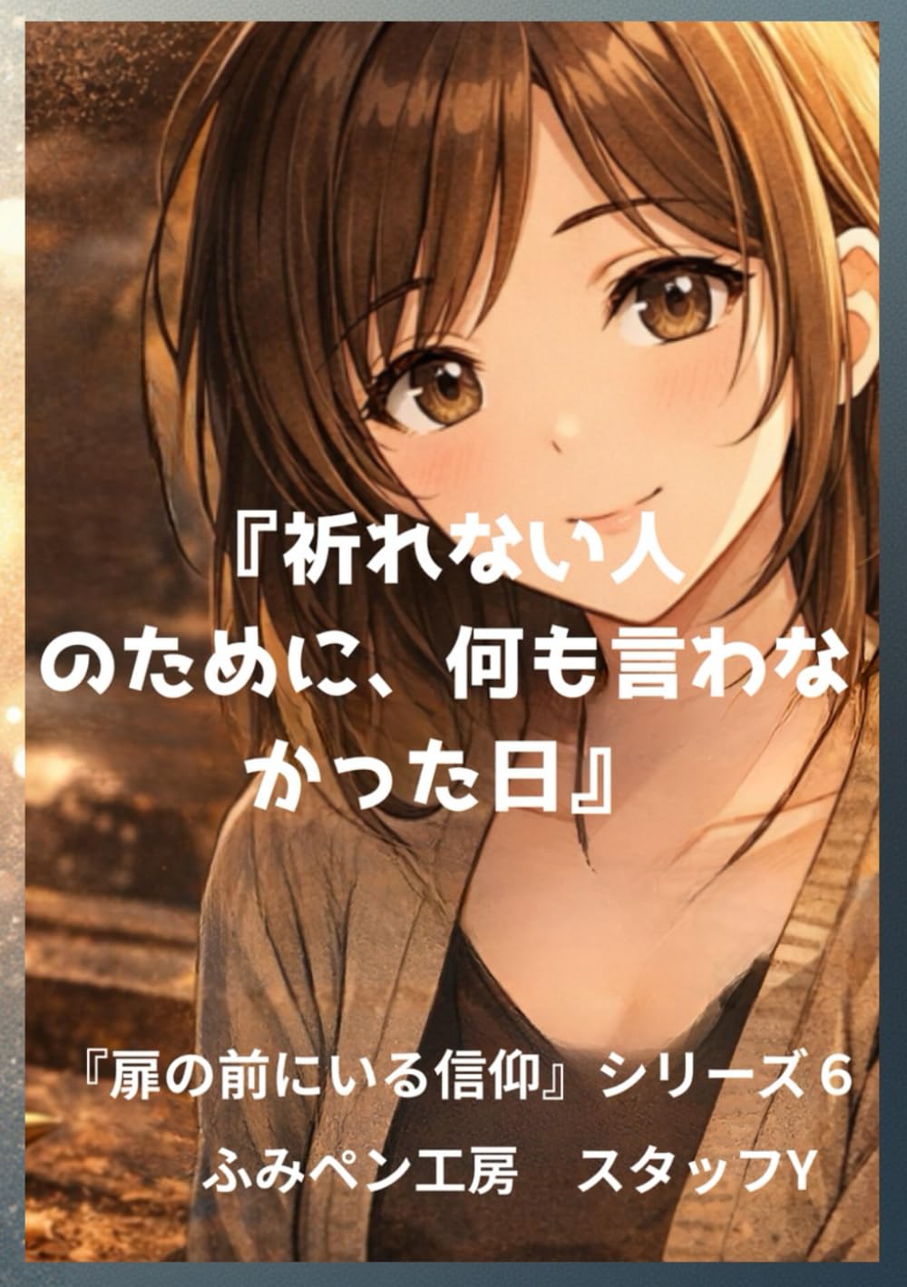 祈れない人のために、何も言わなかった日: 精神保健福祉士（PSW）が贈る、静寂と再生のメッセージ。ふみペン工房 スタッフYの信仰記 (扉の前にいる信仰)