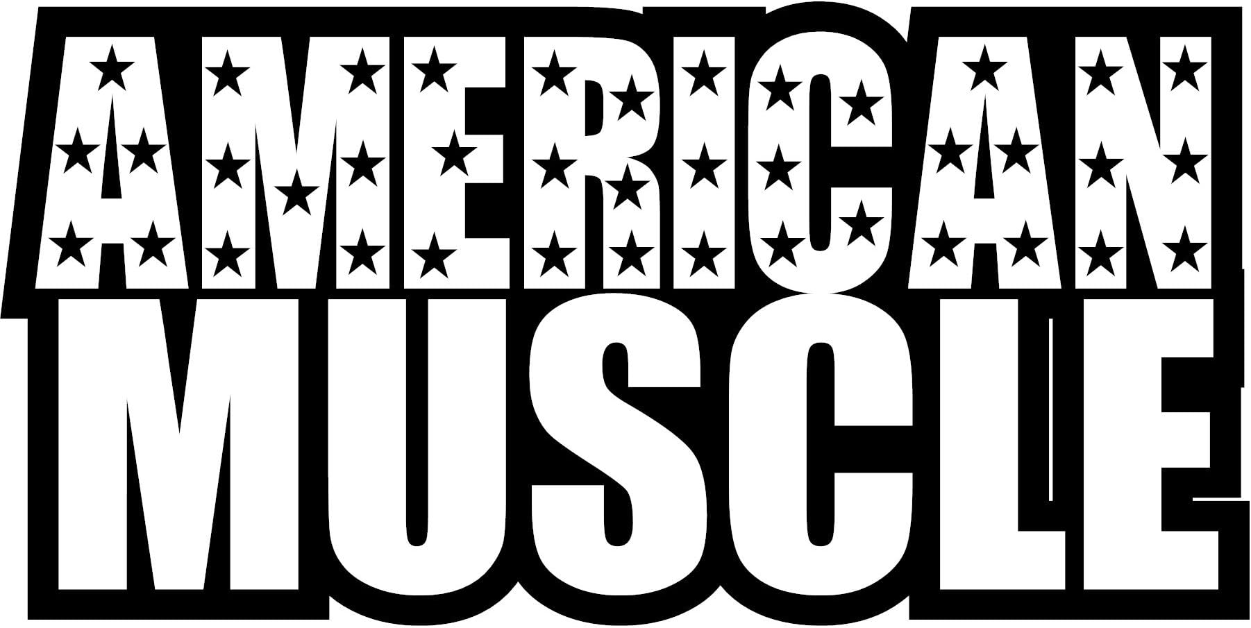 AMERICAN MUSCLE VINYL DECAL