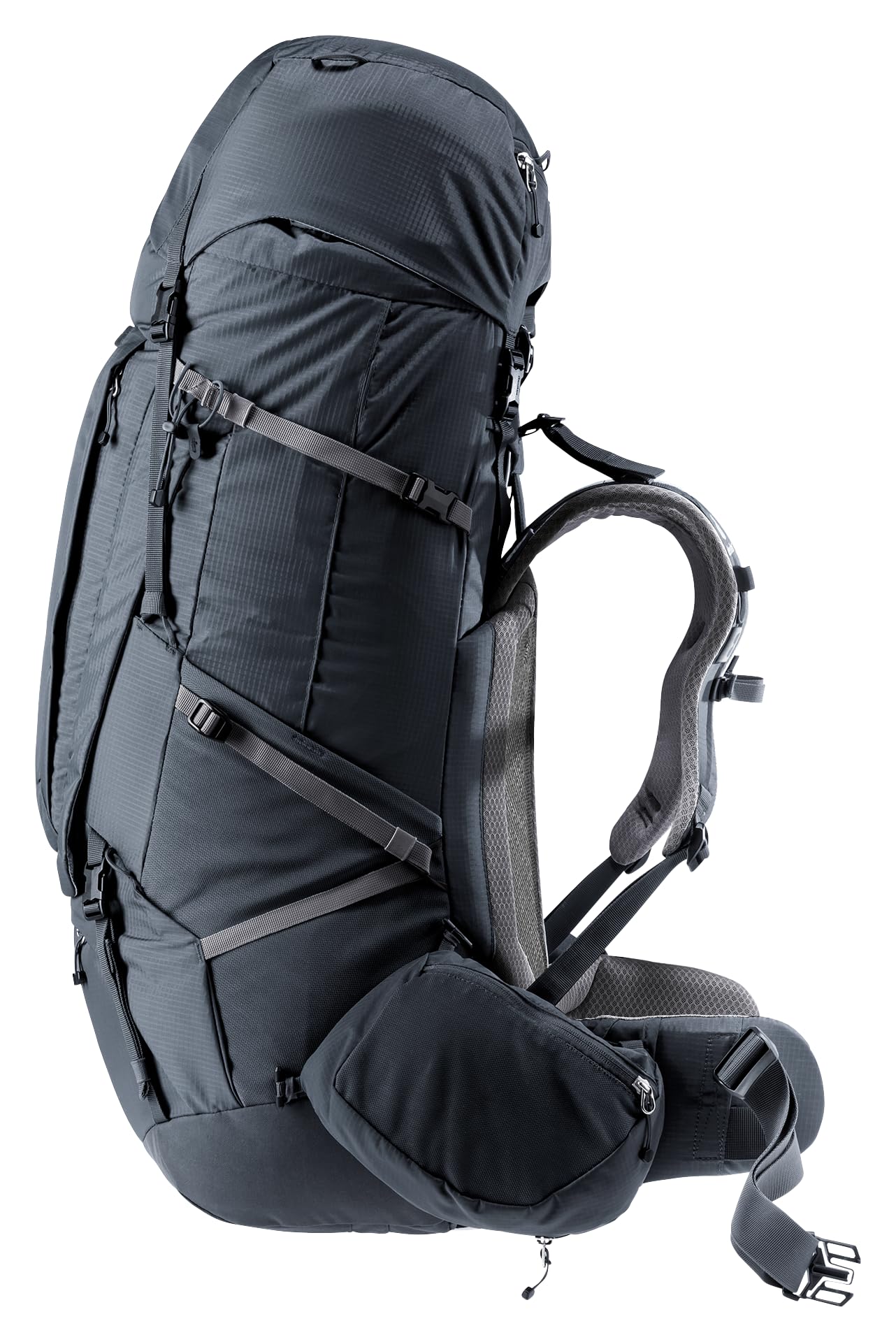 deuter Aircontact Pro 85+10 plecak trekkingowy, Kolor: czarny, 85+10 L, Minimalistyczny