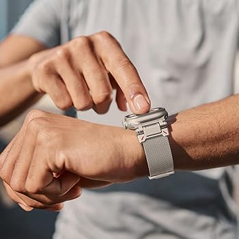 Apple Watch - アップルウォッチ5.44mmステンレス ELECOM エレコム アップルウォッチ5 44ミリ用 ラグジュアリー
