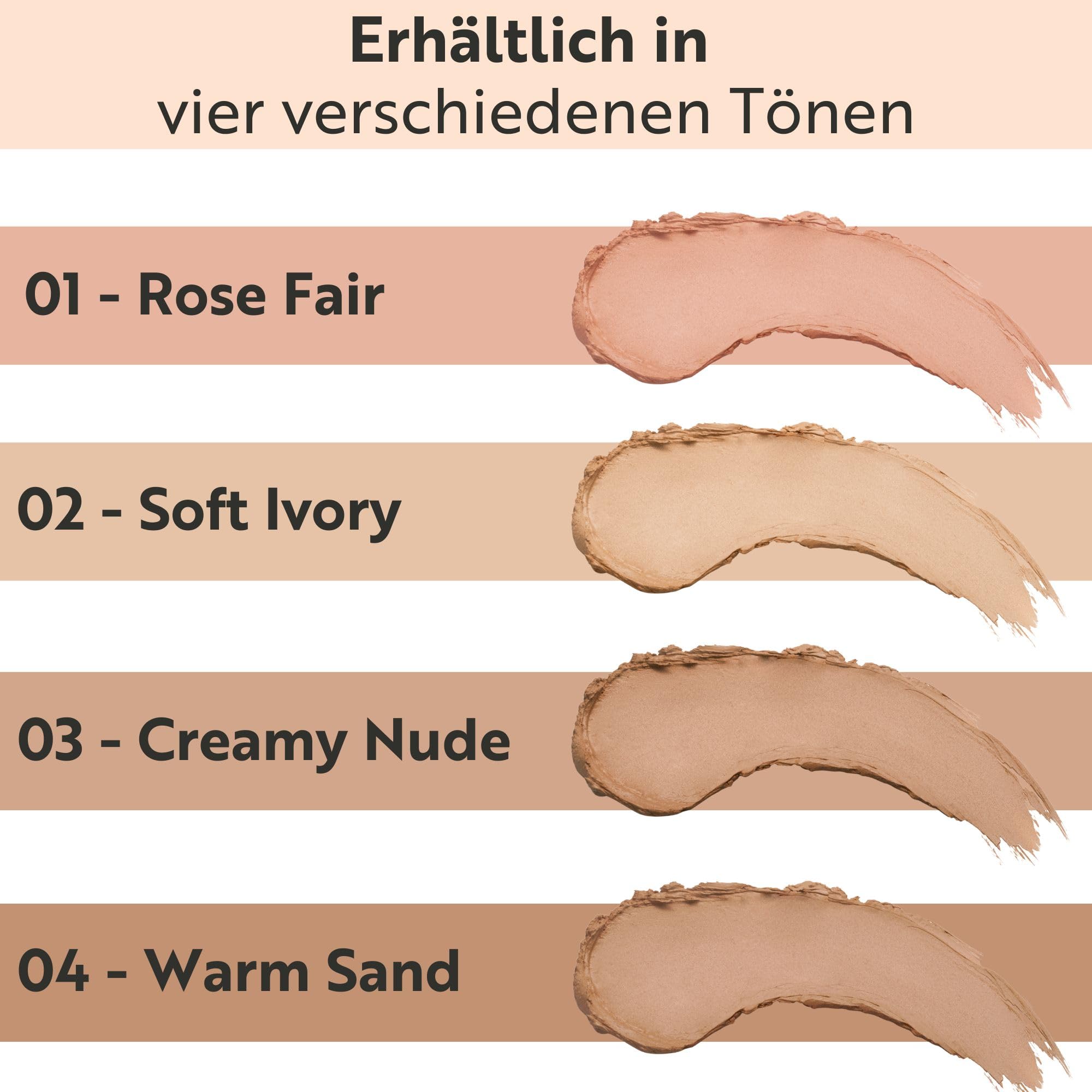 M. Asam MAGIC FINISH Hydrating Foundation Stick, Soft Ivory (12g) – Für ein natürliches, semi-mattes Finish, Mit SPF 30 & 1% Hyaluron, Kaschiert Fältchen & Unreinheiten, Vegane Creme Foundation