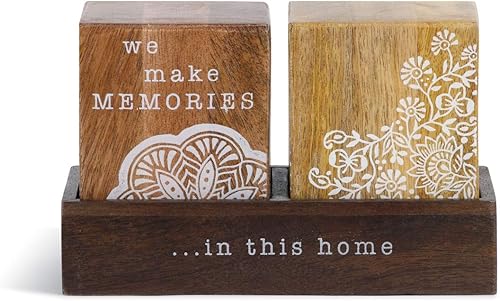 Miniatura 2 de DEMDACO Home Art Block Set, 3 piezas