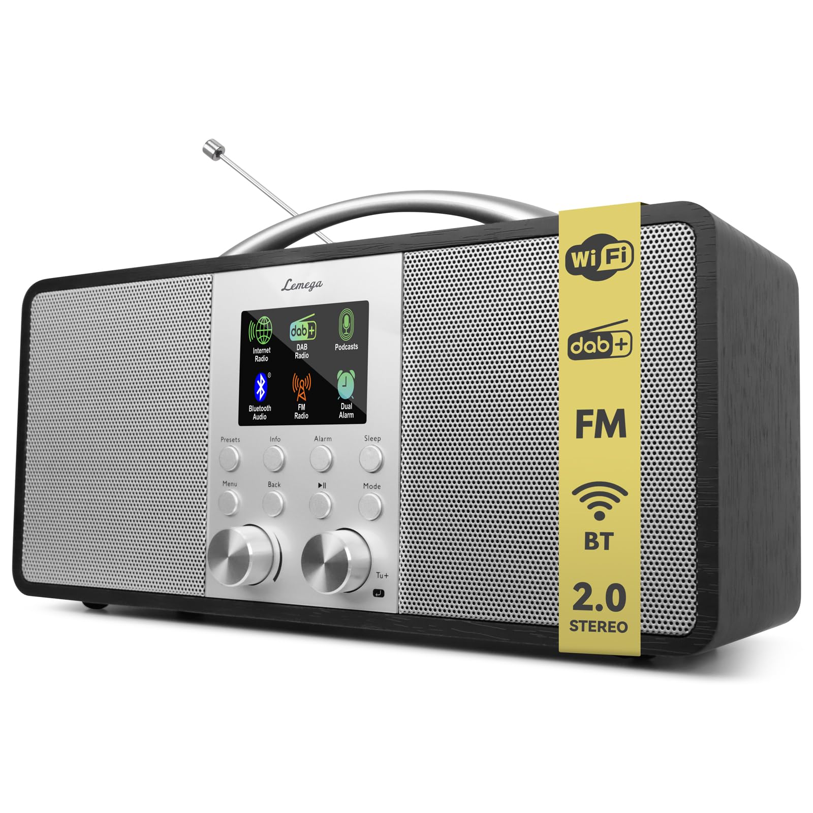イービーエム　アールジー Amazon.com: Lemega IR6 Internet Radio with Podcasts & Bluetooth