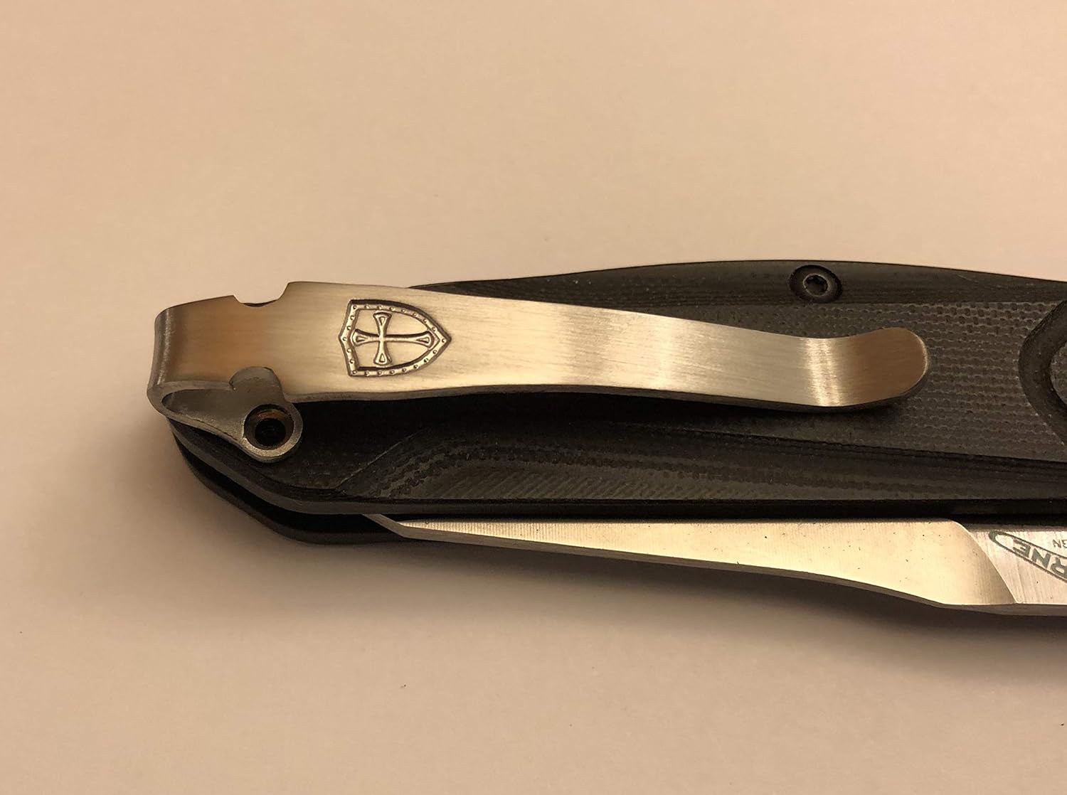 Titanium Deep Pocket Clip for Benchmade Osborne 940 940-1 940-2 943 Pocket Knife Folder