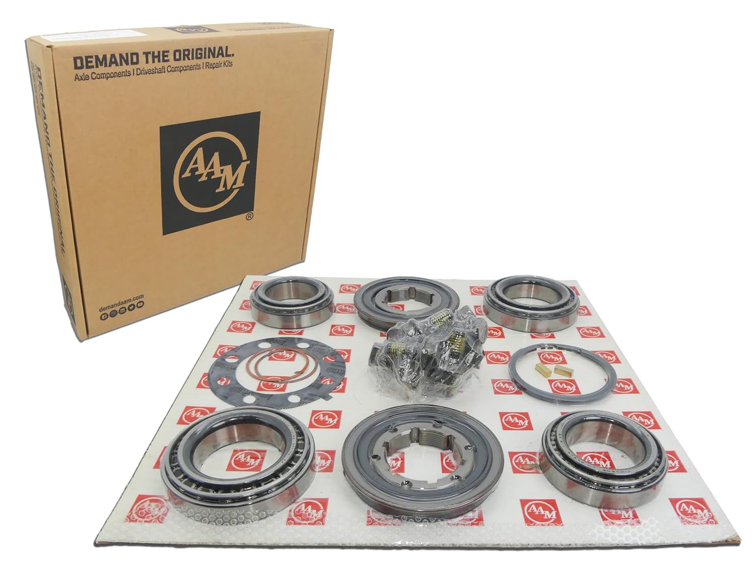 10.5" & 11.5" AAM Axle Bearing & Seal Kit for a 2001-2010 Chevy 2500 3500 SRW GM