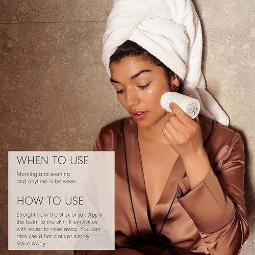 Miniatura 8 de Bálsamo facial 3 en 1 Tri-Balm Stick  Limpiador facial, exfoliante facial e hidratante facial 3 en 1 bálsamo para el cuidado facial  Cuidado de la