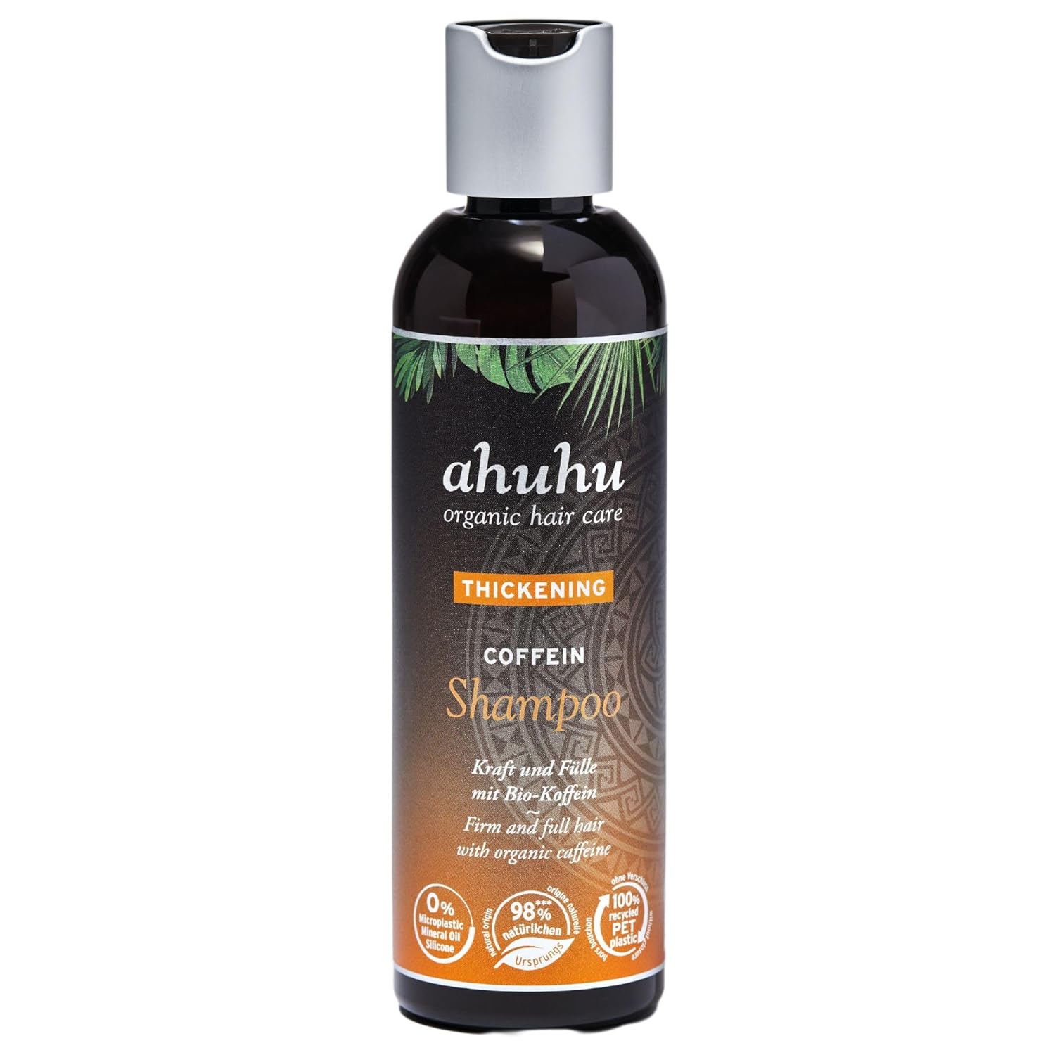 COFFEIN THICKENING Shampoo (200ml) – Hair Growth Shampoo, Strengthens Hair & Scalp, With Caffeine & Rice Starch, Provides Instant Volume, Refreshing Mint, Free From Silicones & Microplastics