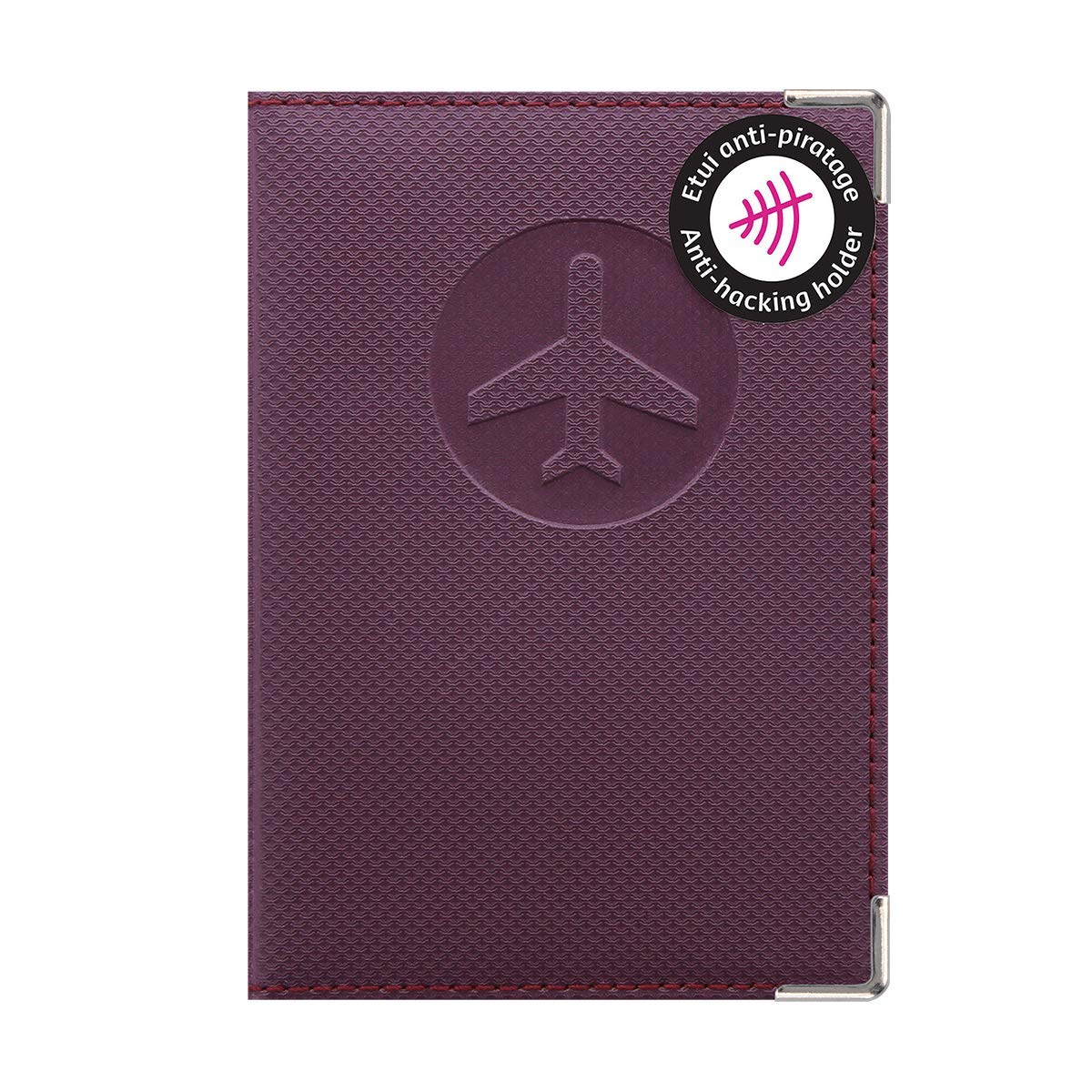 Color Pop® Protezione per passaporto Martinico, prodotto in Francia, in PVC, accessori da viaggio, 13,5 x 9,5 x 0,6 cm, Stampa Mappa Martinica, 13,5 x