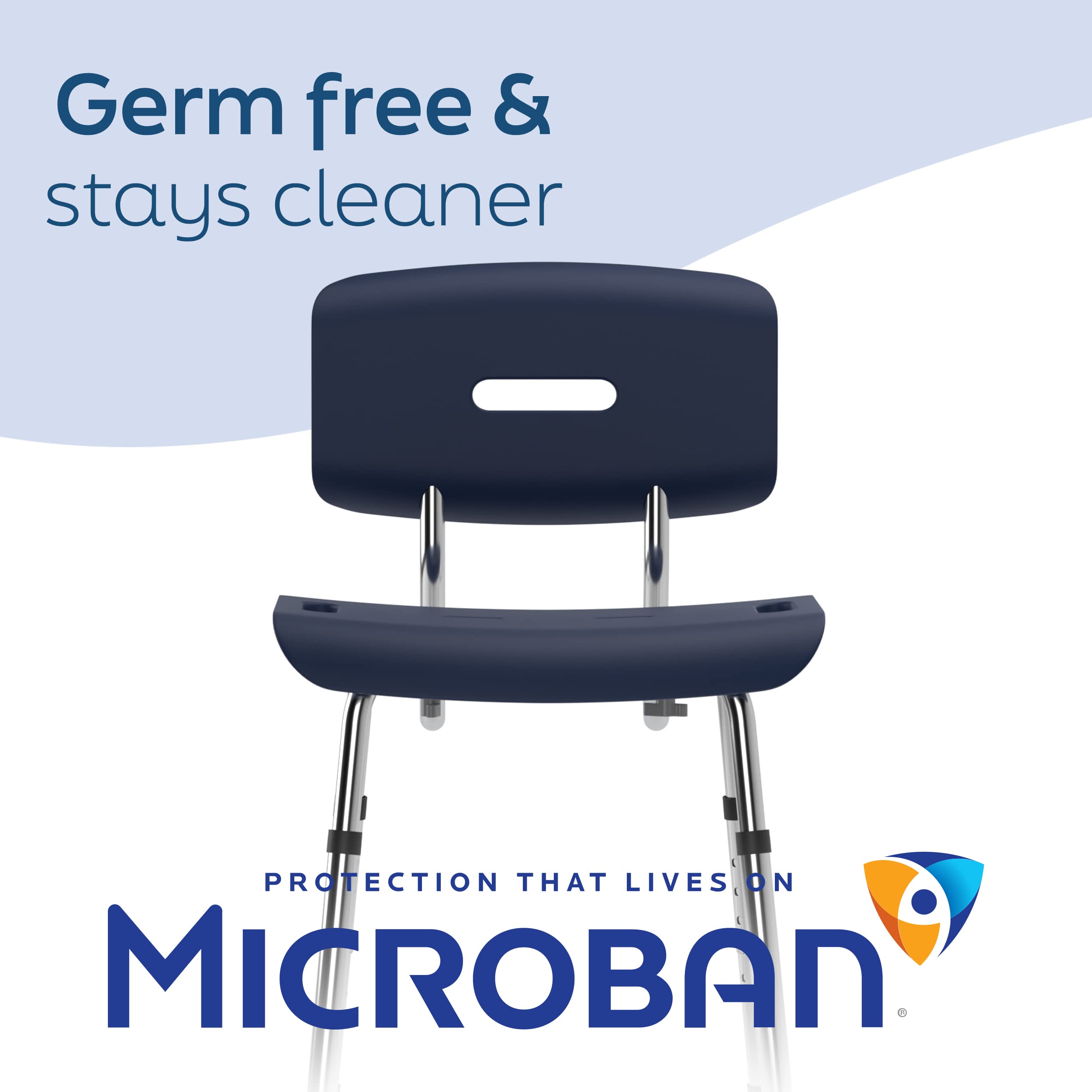 SolutionBased Refine M3 Bathroom Shower Chair, White Matte, 19 lbs - Shower Chair for Inside Shower, Shower Seats for Elderly, Disabled, Adults, Shower Stall Chair, 300 LB Capacity - FSA HSA Eligible