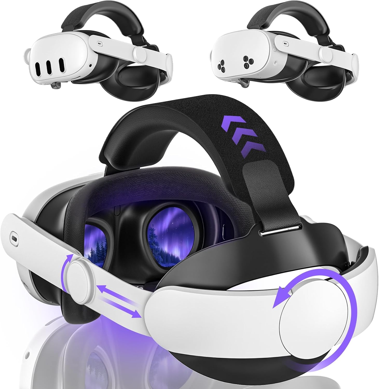 Head-Strap-for-Meta-Quest-3S/Quest 3, Adjustable Elite Headstrap